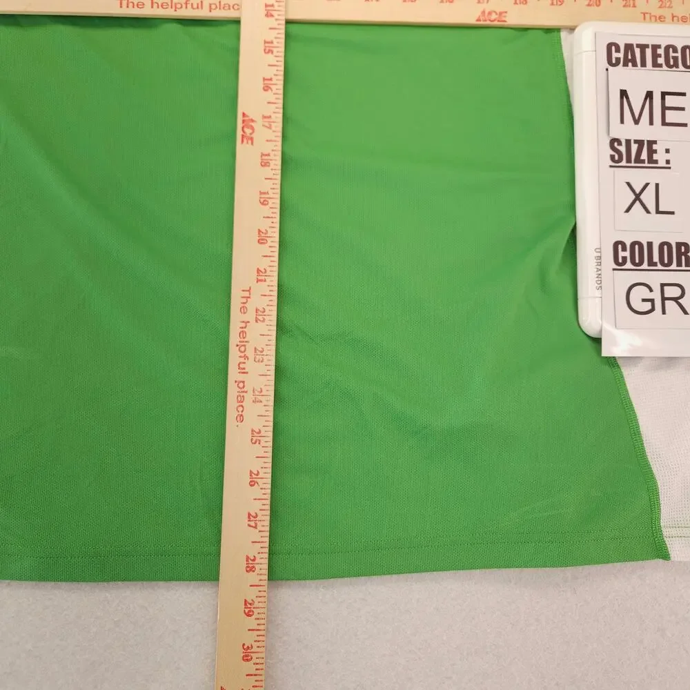 The North Face Casual Crew Neck Graphic T-Shirt Mens Size Extra Large XL Green